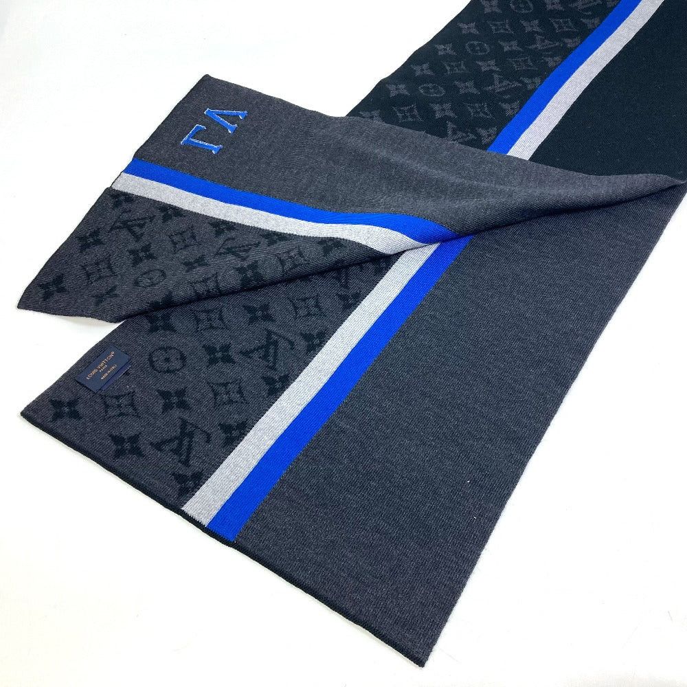 Louis Vuitton Louis Vuitton M77935 Monogram Echalp Lv Varsity Fashion Accessory Scarf Wool Men Size ONE SIZE - 6 Thumbnail