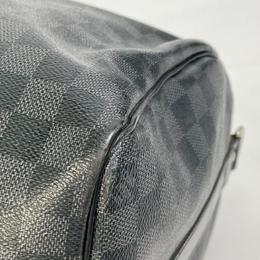 Louis Vuitton Louis Vuitton N41418 Damier Graphit Keepall Bandoliere 45 Briefcase Travel Bag Boston Graphite Canvas Men Size ONE SIZE - 10 Thumbnail