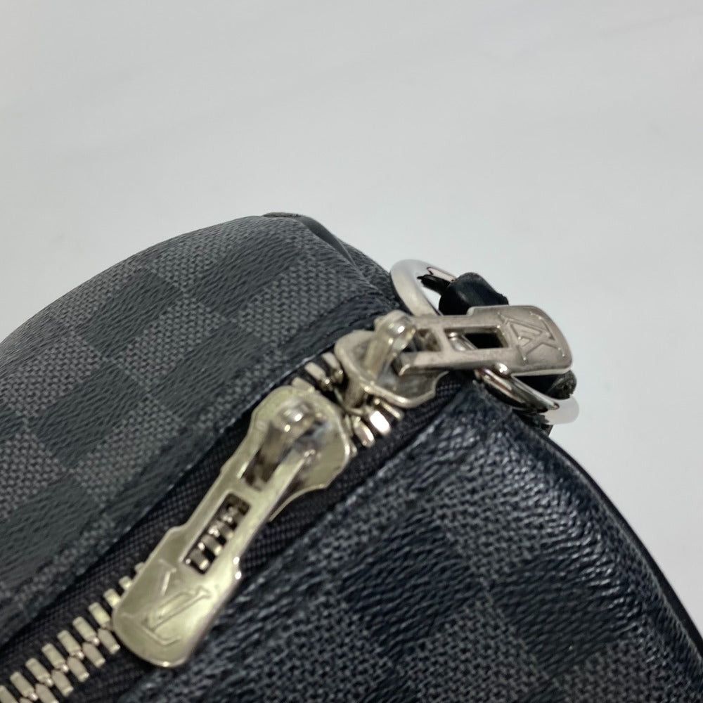 Louis Vuitton Louis Vuitton N41418 Damier Graphit Keepall Bandoliere 45 Briefcase Travel Bag Boston Graphite Canvas Men Size ONE SIZE - 9 Thumbnail