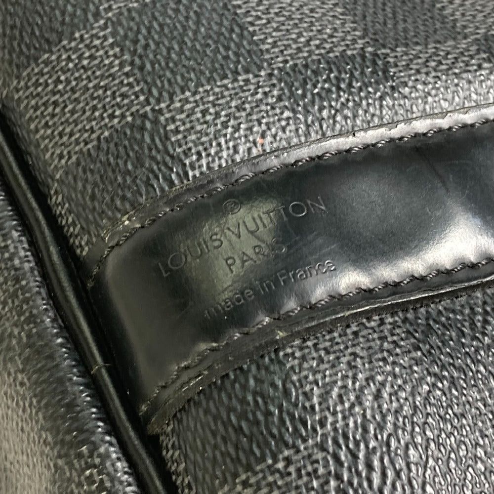 Louis Vuitton Louis Vuitton N41418 Damier Graphit Keepall Bandoliere 45 Briefcase Travel Bag Boston Graphite Canvas Men Size ONE SIZE - 15 Thumbnail