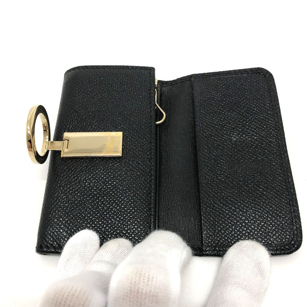 Bvlgari Bvlgari Bulgari Ring Clip Six In A Row Key Case Leather Men Size ONE SIZE - 6 Thumbnail