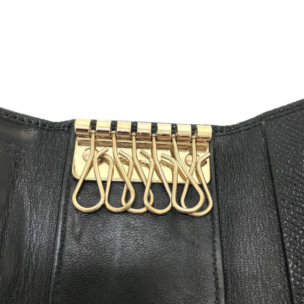 Bvlgari Bvlgari Bulgari Ring Clip Six In A Row Key Case Leather Men Size ONE SIZE - 15 Thumbnail