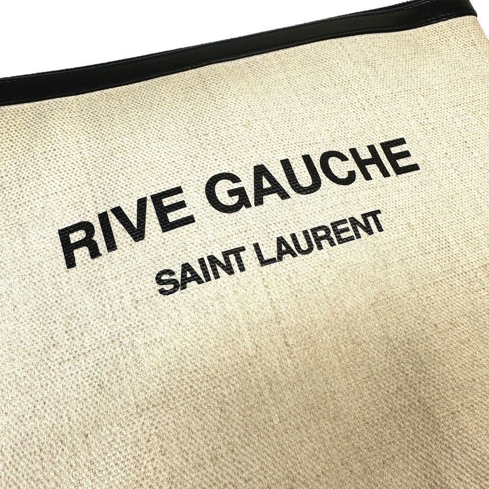 Saint Laurent Paris Saint Laurent Paris 565722 Pouch Rive Gauche Briefcase Clutch Bag Coated Canvas Men Size ONE SIZE - 6 Thumbnail