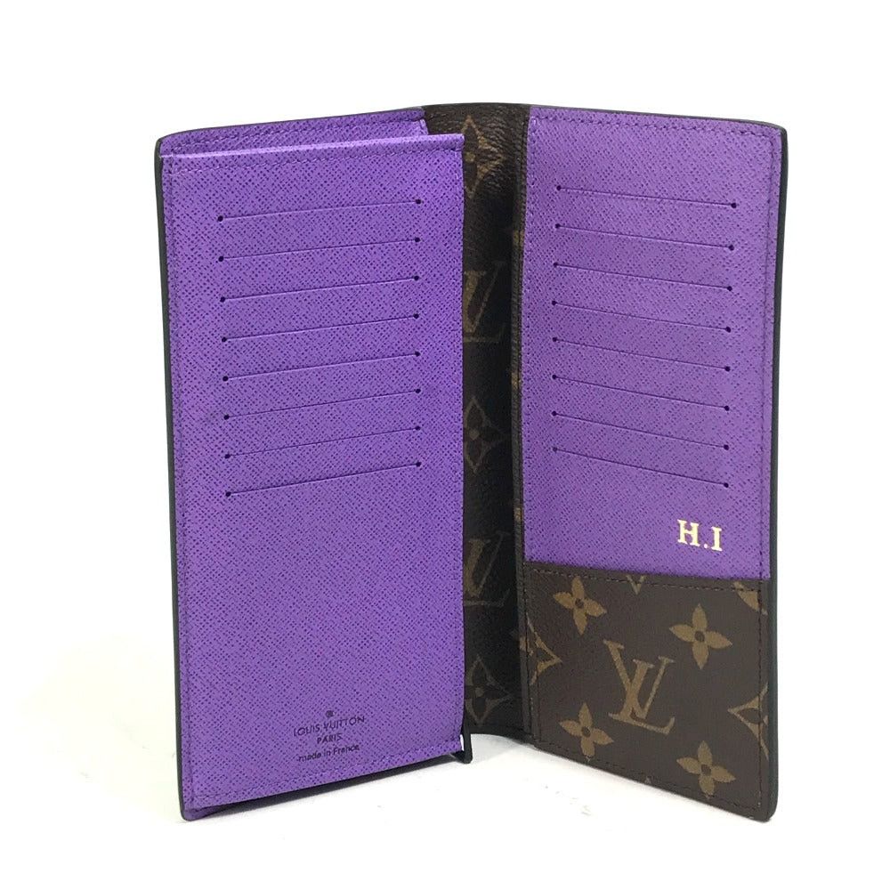 Louis Vuitton Louis Vuitton M81538 Monogram Macassar Porte Foyle Brazza Nm Folded In Half Flap Long Wallet Canvas Men Size ONE SIZE - 8 Thumbnail