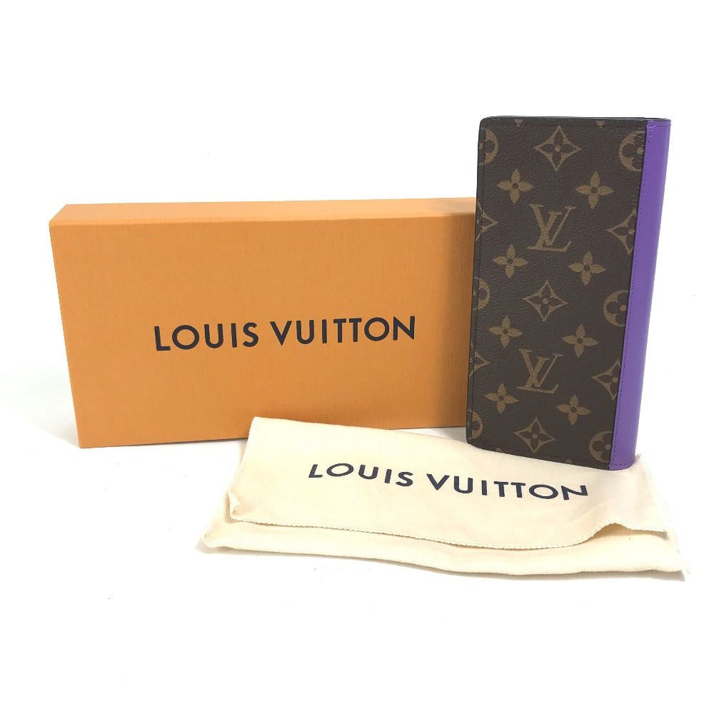 Louis Vuitton Louis Vuitton M81538 Monogram Macassar Porte Foyle Brazza Nm Folded In Half Flap Long Wallet Canvas Men Size ONE SIZE - 11 Thumbnail