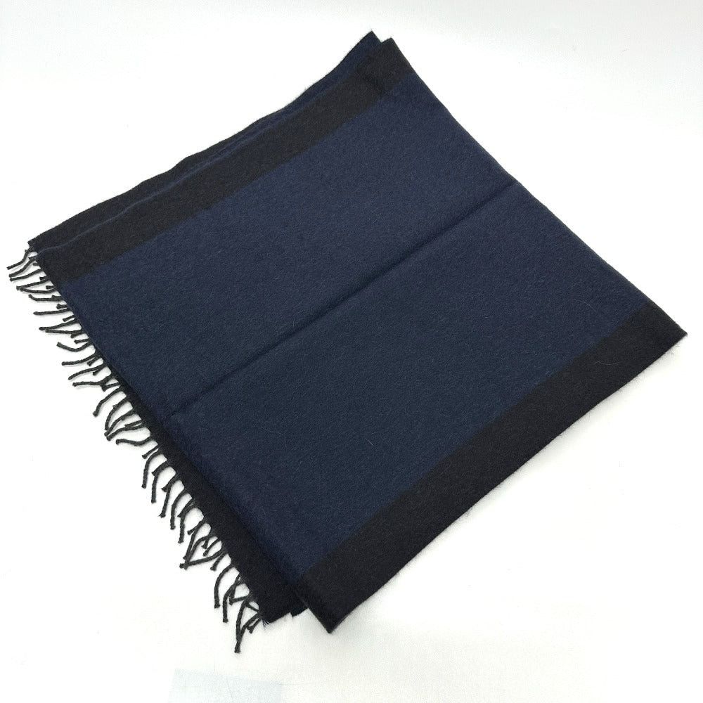 Hermes Hermes Fringe Scarf Wool/Cashmere Men Size ONE SIZE - 6 Thumbnail