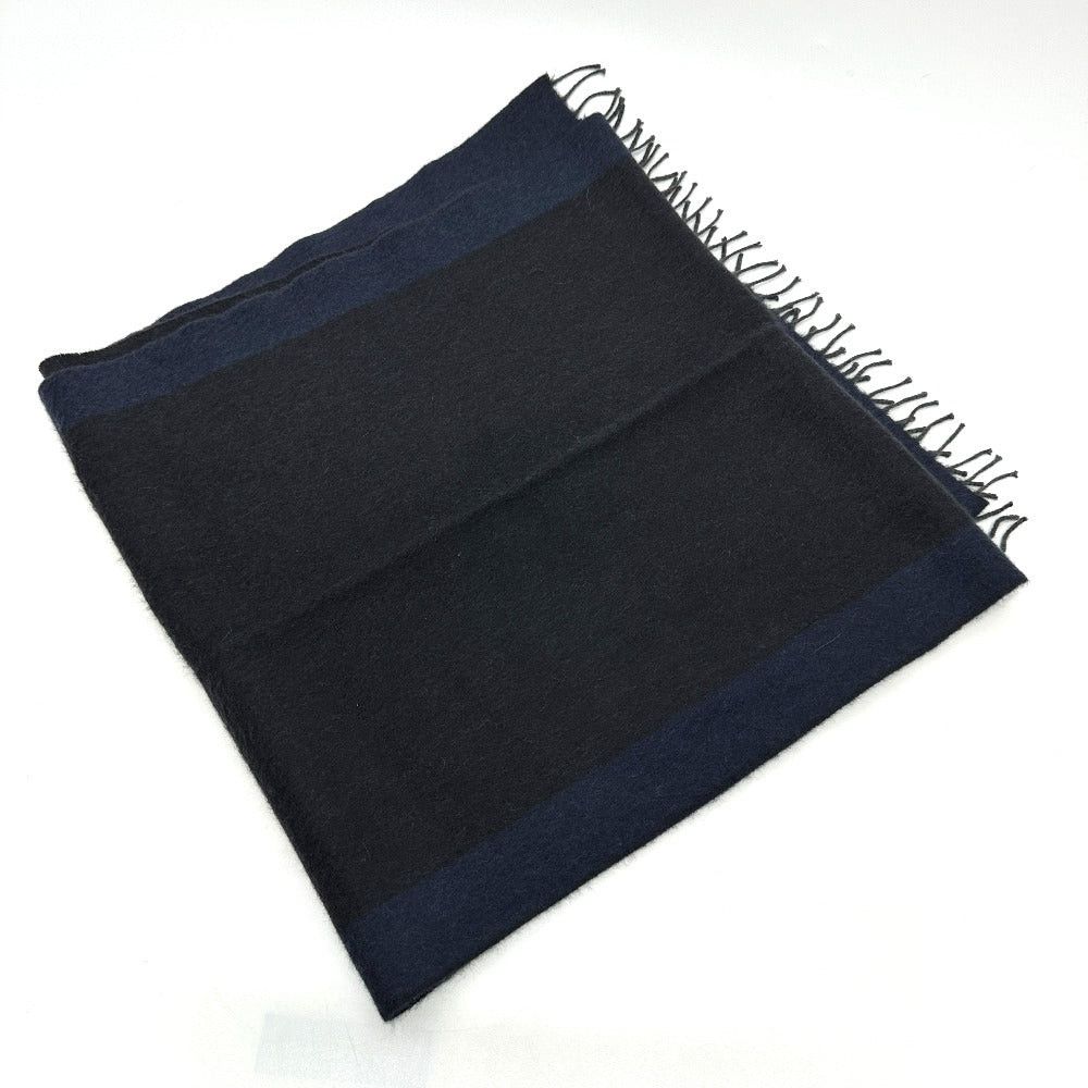 Hermes Hermes Fringe Scarf Wool/Cashmere Men Size ONE SIZE - 2 Thumbnail