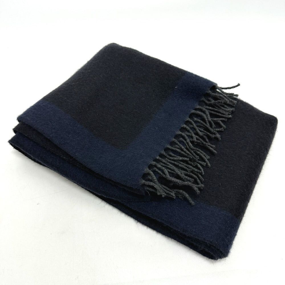 Hermes Hermes Fringe Scarf Wool/Cashmere Men Size ONE SIZE - 11 Thumbnail