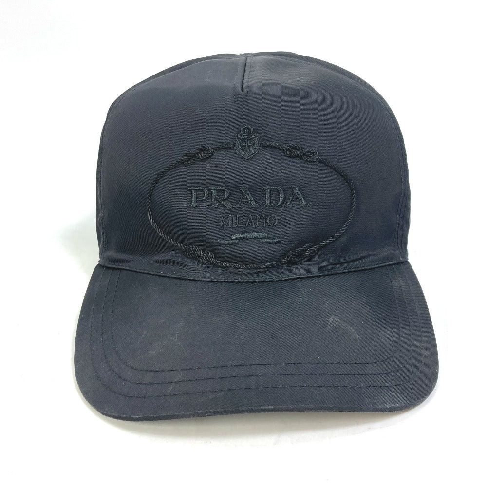 Prada Prada 2Hc587 Triangle Logo Plate Chapeau Cap Baseball Nylon Men Size ONE SIZE - 2 Thumbnail