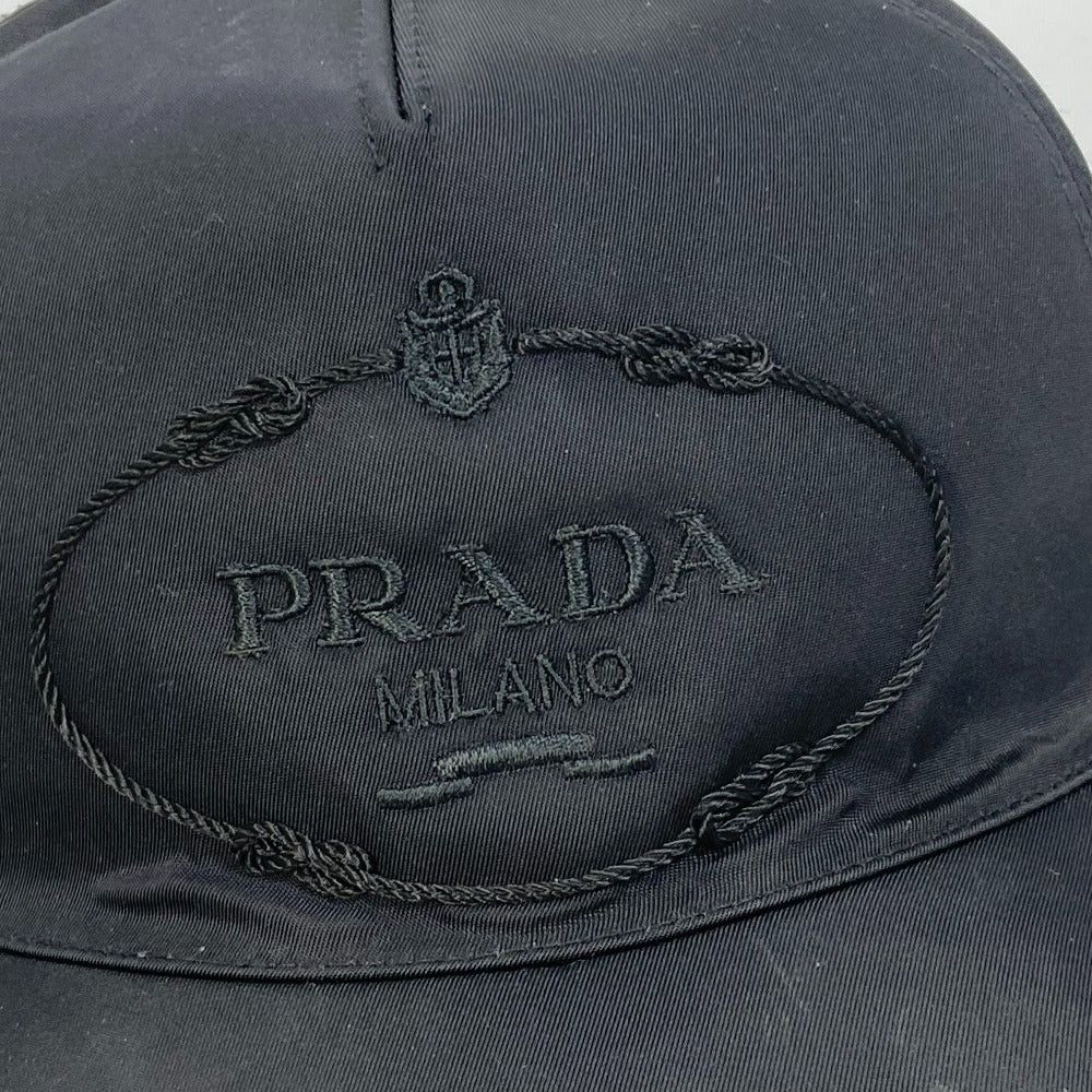 Prada Prada 2Hc587 Triangle Logo Plate Chapeau Cap Baseball Nylon Men Size ONE SIZE - 3 Thumbnail