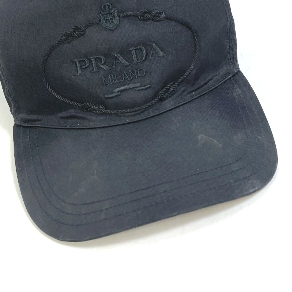 Prada Prada 2Hc587 Triangle Logo Plate Chapeau Cap Baseball Nylon Men Size ONE SIZE - 4 Thumbnail