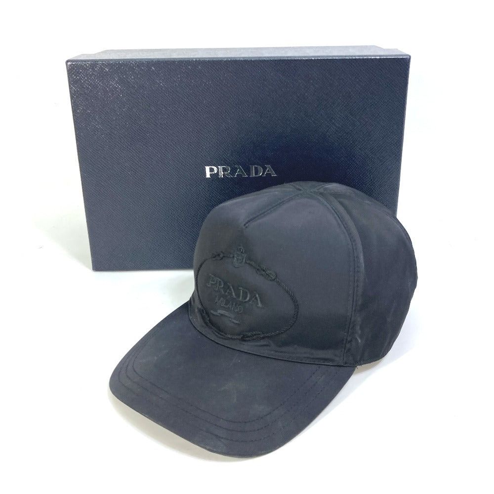 Prada Prada 2Hc587 Triangle Logo Plate Chapeau Cap Baseball Nylon Men Size ONE SIZE - 15 Thumbnail