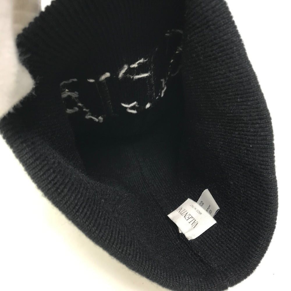 Valentino Valentino Vltn Logo Beanie Chapeau Knitted Hat Knit Cap Wool Men Size ONE SIZE - 7 Thumbnail