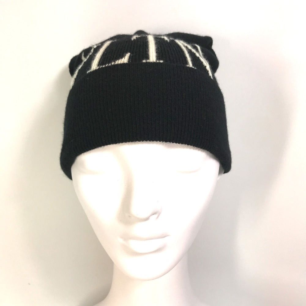 Valentino Valentino Vltn Logo Beanie Chapeau Knitted Hat Knit Cap Wool Men Size ONE SIZE - 2 Thumbnail