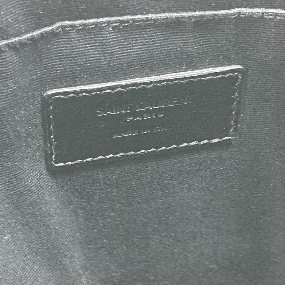 Saint Laurent Paris Saint Laurent Paris 397294 Pouch Classic Yves Saint-Laurent Mini-Zip Tablet Sleeve Briefcase Clutch Bag Leather Men Size ONE SIZE - 10 Thumbnail