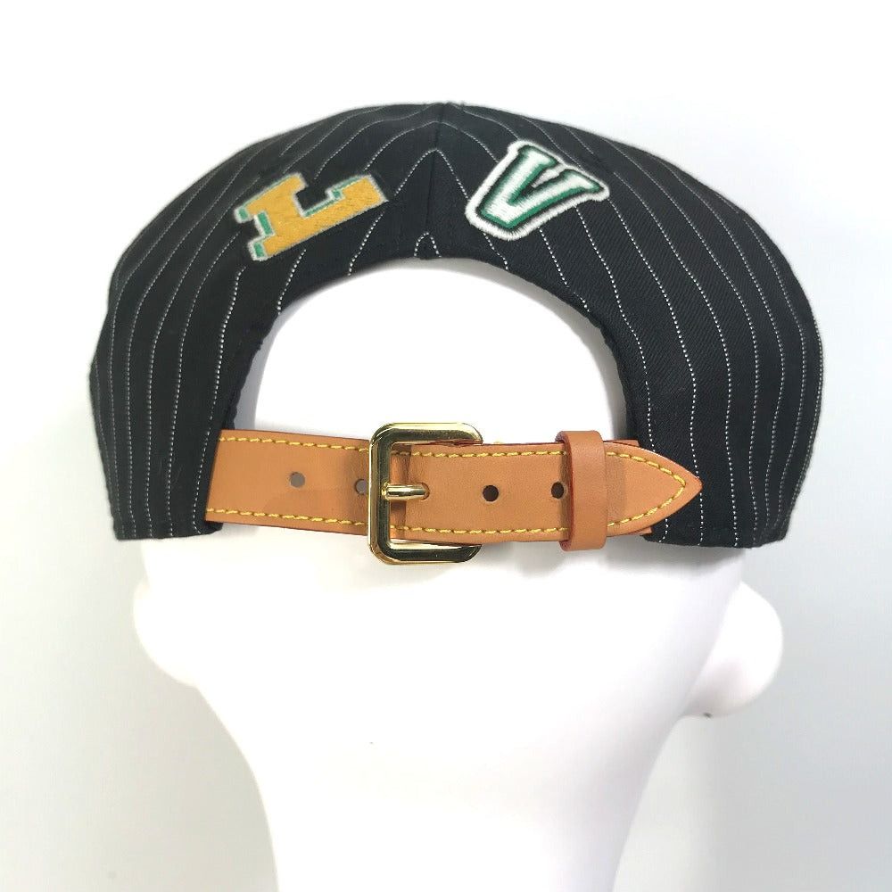 Louis Vuitton Louis Vuitton Mp3408 Casket Croco Quartier Chapeau Cap Baseball Wool Men Size ONE SIZE - 2 Thumbnail