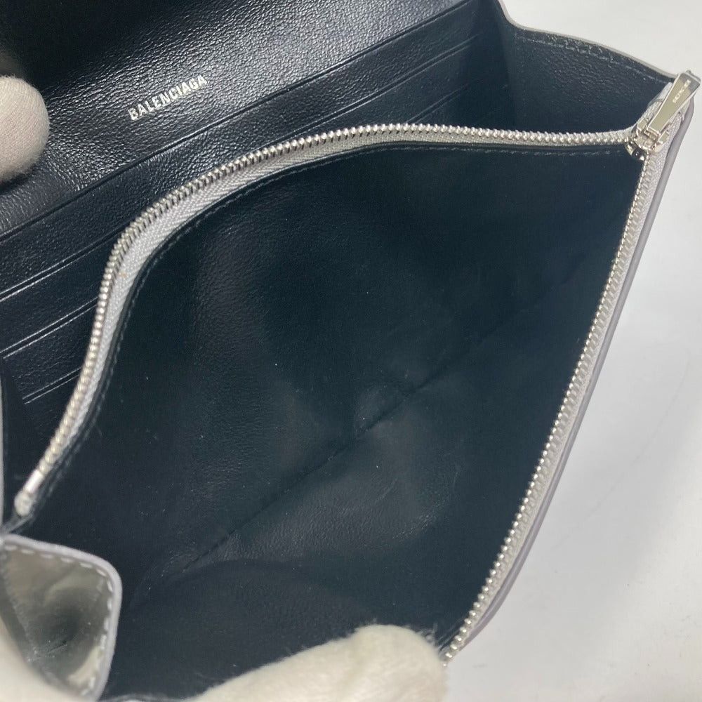 Balenciaga Balenciaga 601479 Long Wallet Bb Logo Folded In Half Leather Men Size ONE SIZE - 14 Thumbnail
