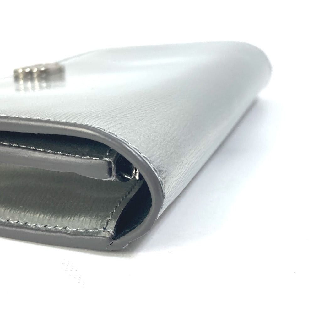 Balenciaga Balenciaga 601479 Long Wallet Bb Logo Folded In Half Leather Men Size ONE SIZE - 7 Thumbnail