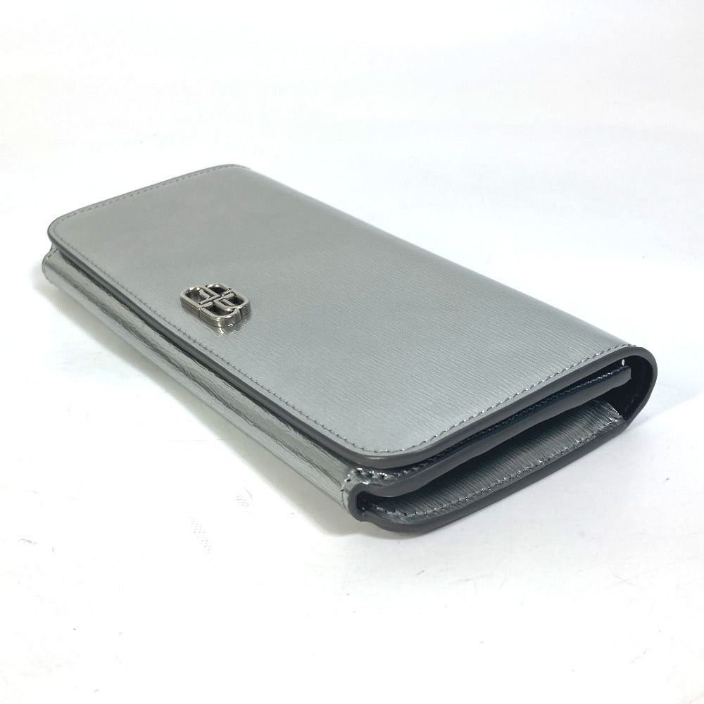 Balenciaga Balenciaga 601479 Long Wallet Bb Logo Folded In Half Leather Men Size ONE SIZE - 3 Thumbnail