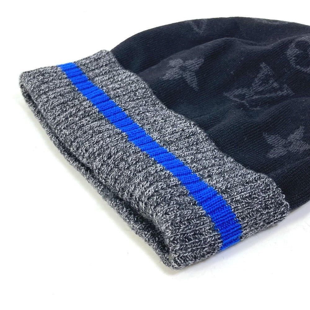 Louis Vuitton Louis Vuitton M76574 Monogram Bone Beanie Chapeau Knitted Hat Knit Cap Wool Men Size ONE SIZE - 3 Thumbnail