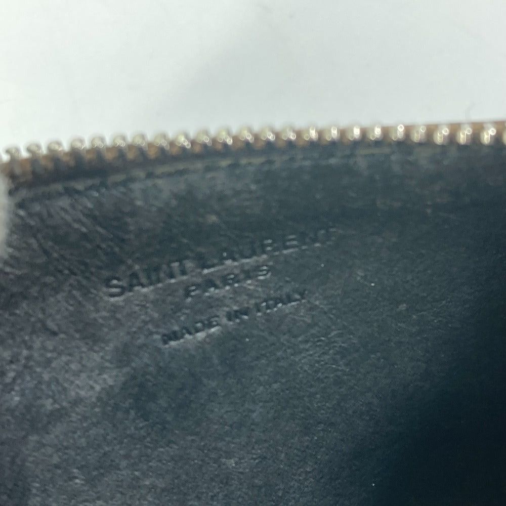 Saint Laurent Paris Saint Laurent Paris 609362 Compact Wallet Fragment Case Change Purse Coin Leather Men Size ONE SIZE - 9 Thumbnail