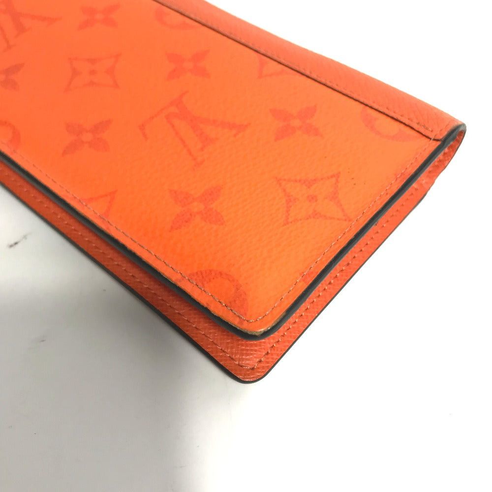 Louis Vuitton Louis Vuitton M30427 Tigers Llama Small Leather Belt Worn By Commoners In Ancient Japan Brother Nm Folded Half Long Wallet Taiga Men Size ONE SIZE - 4 Thumbnail