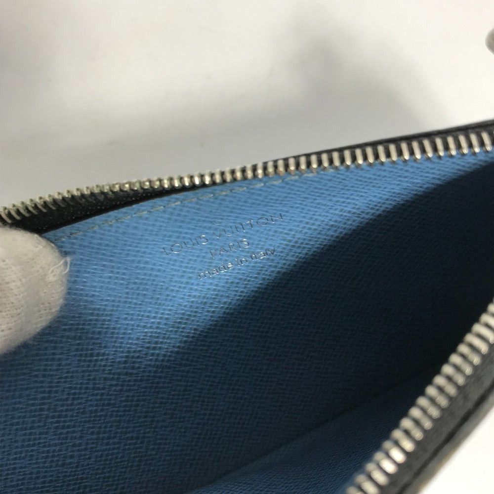 Louis Vuitton Louis Vuitton M30785 Tigers Llama Coin Card Holder Wallet Change Purse Fragment Case Monogram Canvas Men Denim Blue Size ONE SIZE - 9 Thumbnail