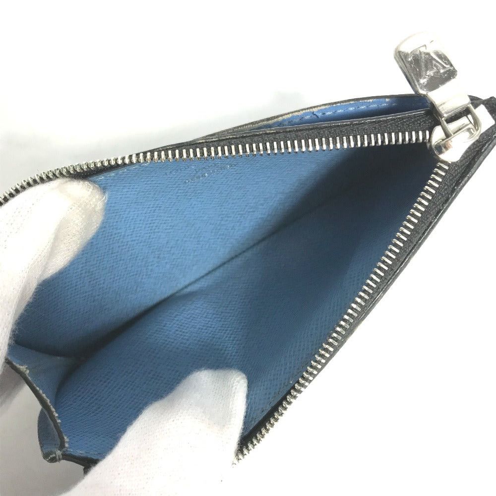 Louis Vuitton Louis Vuitton M30785 Tigers Llama Coin Card Holder Wallet Change Purse Fragment Case Monogram Canvas Men Denim Blue Size ONE SIZE - 8 Thumbnail
