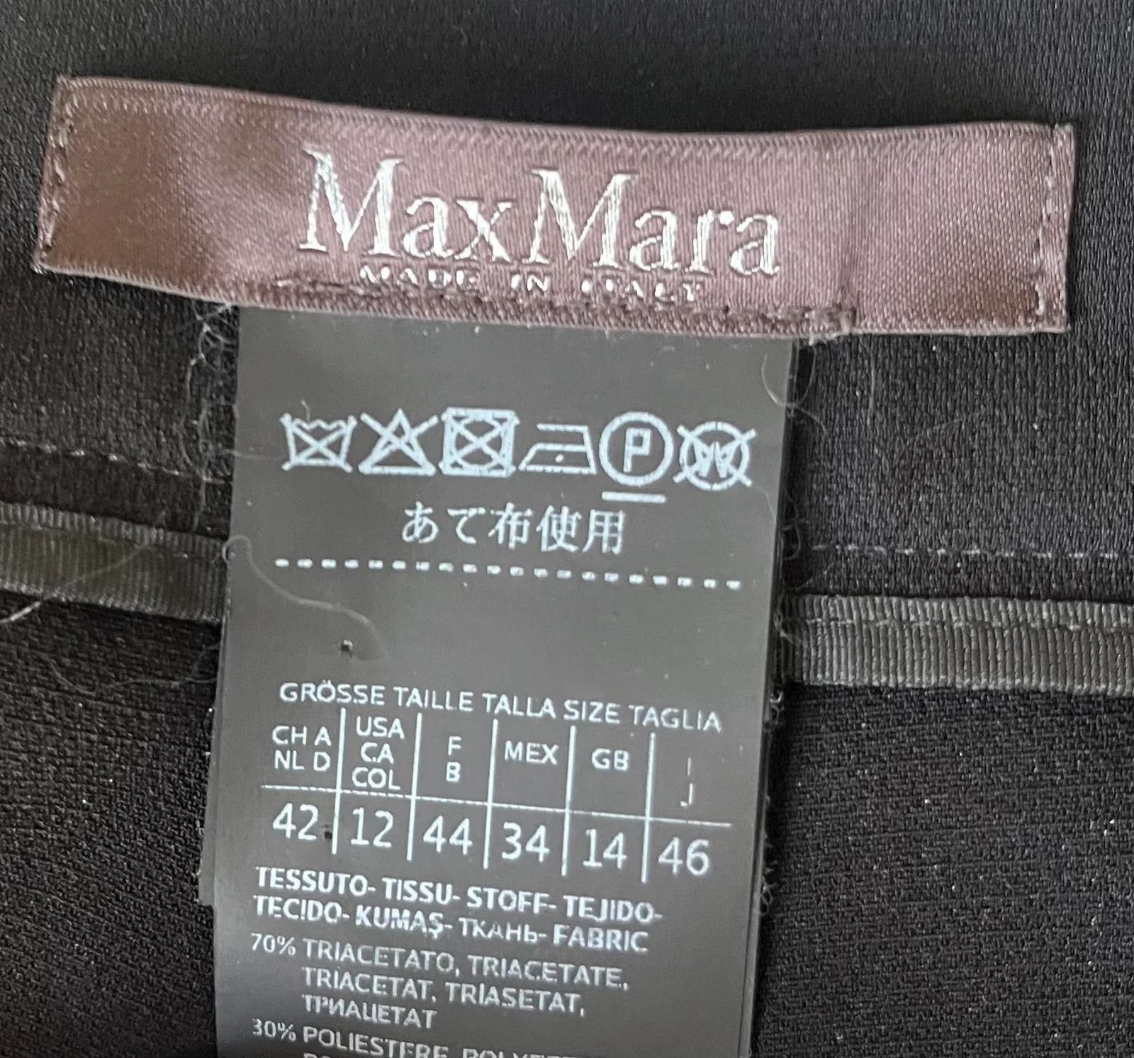 Max Mara Max Mara Pants Size 30" / US 8 / IT 44 - 2 Thumbnail