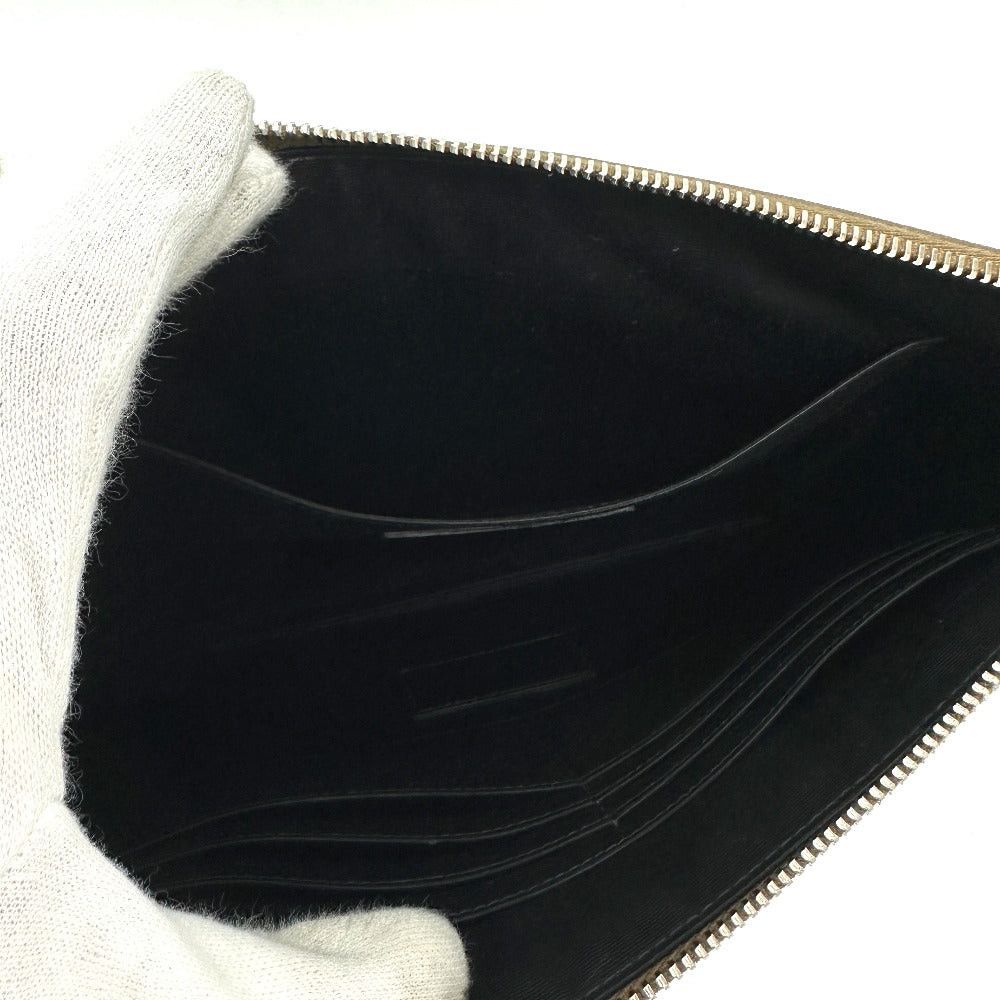 Saint Laurent Paris Saint Laurent Paris 397294 Ysl Logo Pouch Briefcase Clutch Bag Leather Men Size ONE SIZE - 13 Thumbnail