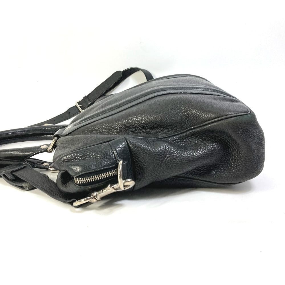 Gucci Gucci 231850 Double Shoulder Bag Diagonal Hanging (E.G. Of A Rocket) Tote Business Leather Men Size ONE SIZE - 4 Thumbnail
