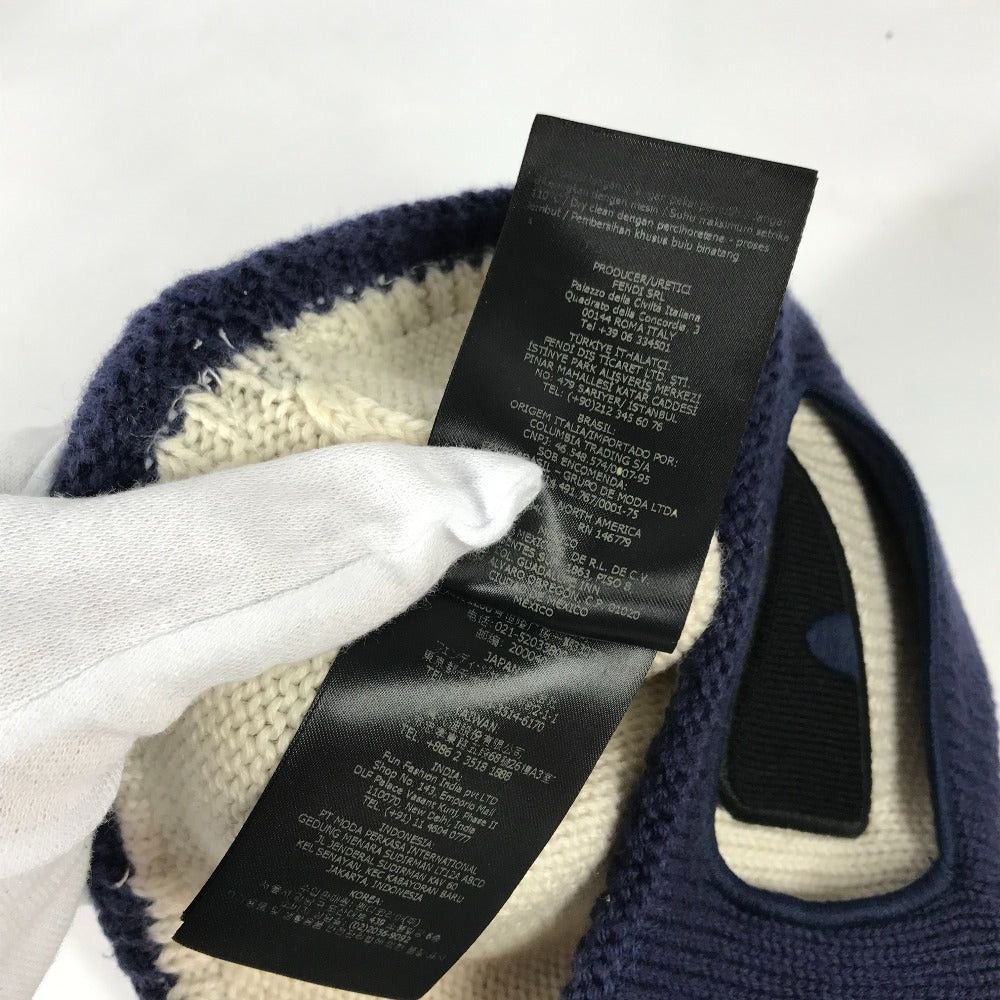 Fendi Fendi Fxq056 Monster Bugs. Beanie Chapeau Knitted Hat Knit Cap Wool Men Size ONE SIZE - 7 Thumbnail