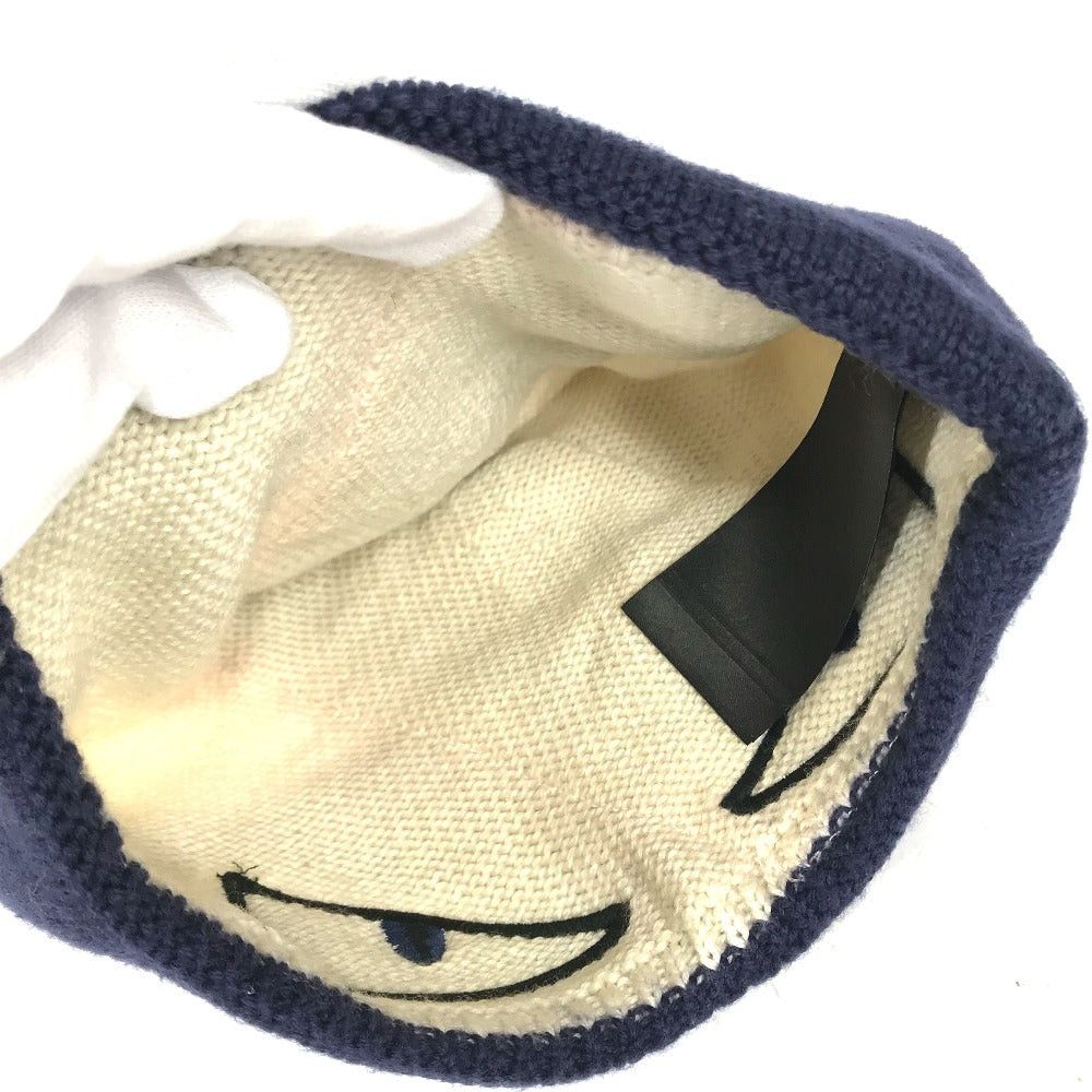 Fendi Fendi Fxq056 Monster Bugs. Beanie Chapeau Knitted Hat Knit Cap Wool Men Size ONE SIZE - 5 Thumbnail