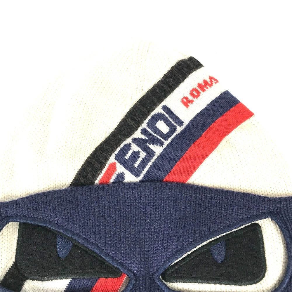 Fendi Fendi Fxq056 Monster Bugs. Beanie Chapeau Knitted Hat Knit Cap Wool Men Size ONE SIZE - 2 Thumbnail