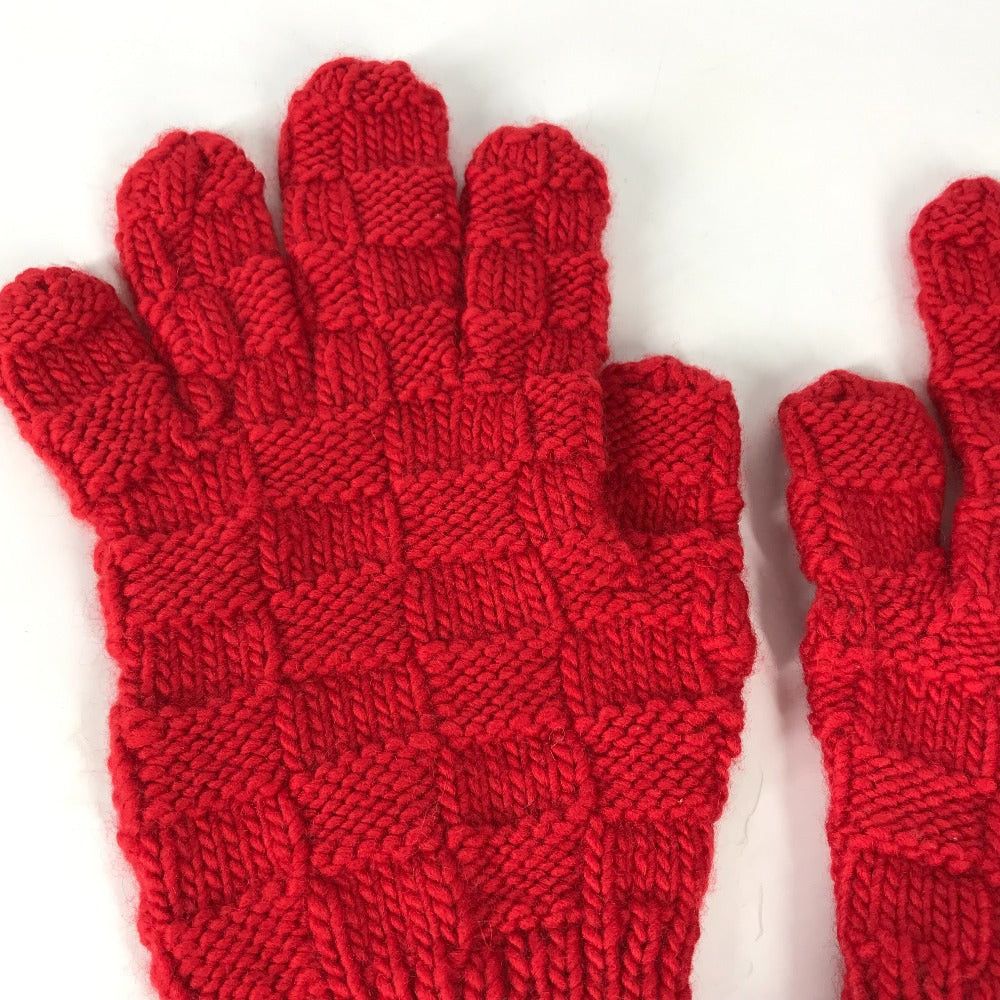 Bottega Veneta Bottega Veneta 653576 Leather-Weaving Technique Glove Wool Men Size ONE SIZE - 2 Thumbnail