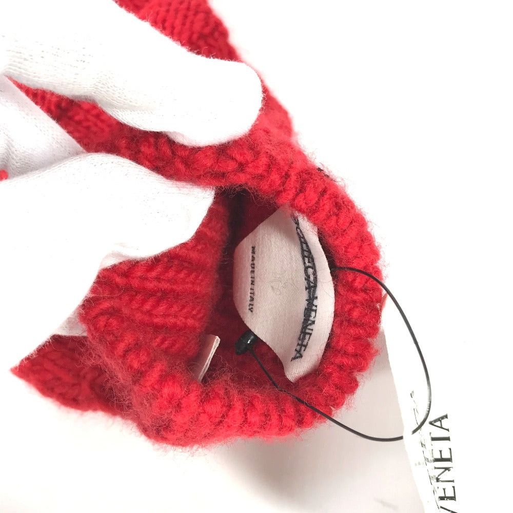 Bottega Veneta Bottega Veneta 653576 Leather-Weaving Technique Glove Wool Men Size ONE SIZE - 10 Thumbnail