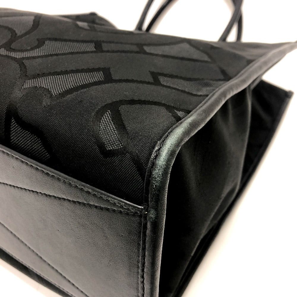 Burberry Burberry 8043691 Bt Logo Handbag Tote Bag Nylon/Leather Men Black Size ONE SIZE - 7 Thumbnail