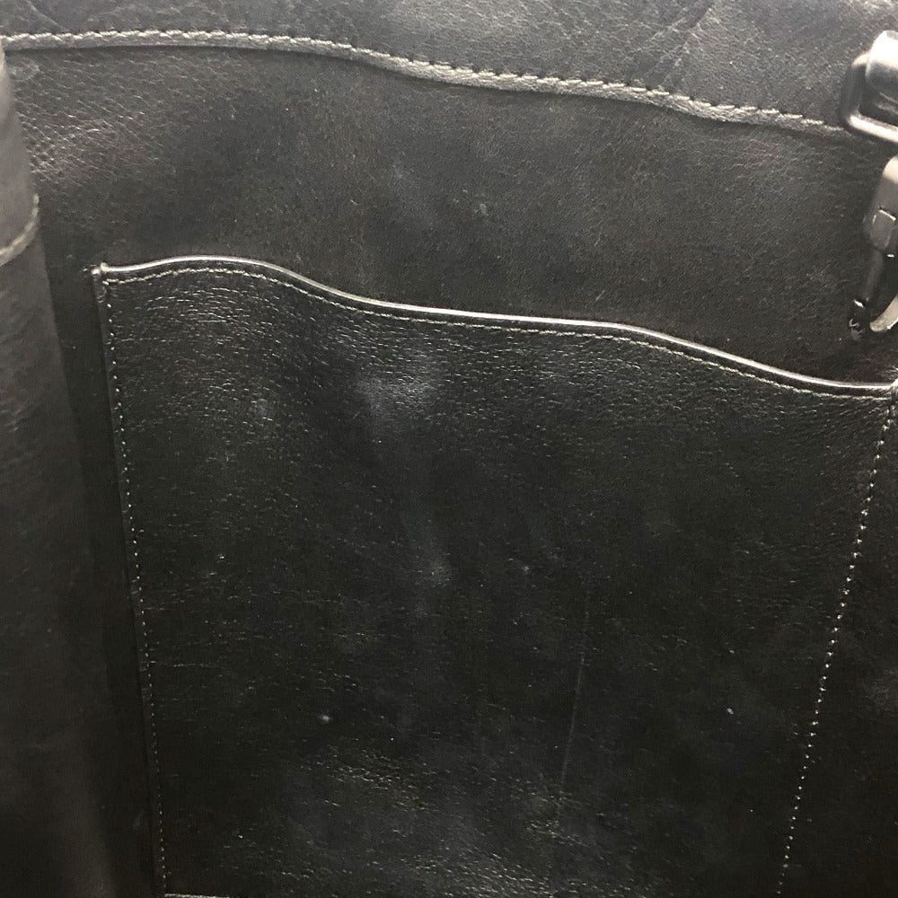 Burberry Burberry 8043691 Bt Logo Handbag Tote Bag Nylon/Leather Men Black Size ONE SIZE - 12 Thumbnail