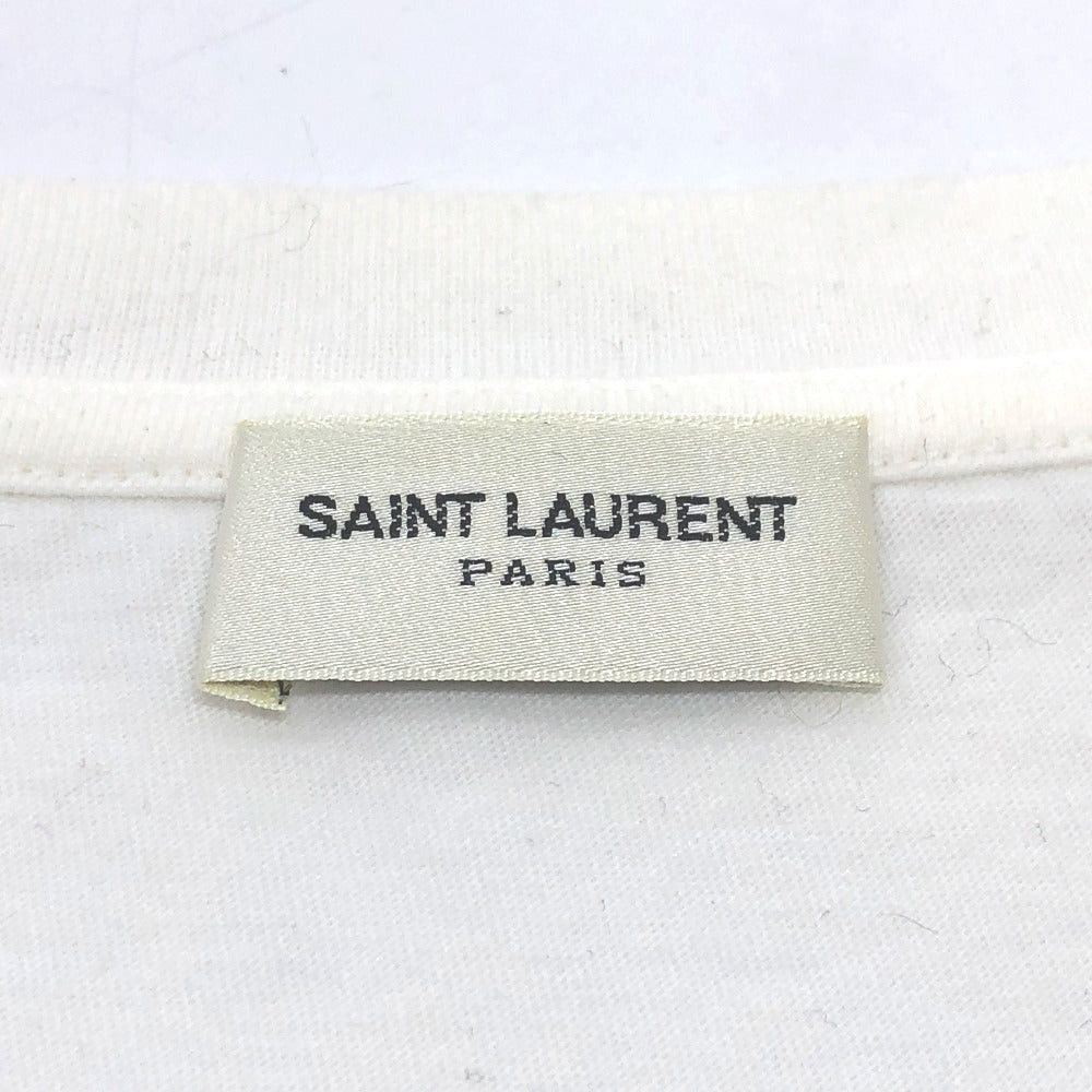Saint Laurent Paris Saint Laurent Paris 585368 Love Print Short-Sleeved T-Shirt Cotton Men Size US M / EU 48-50 / 2 - 7 Thumbnail