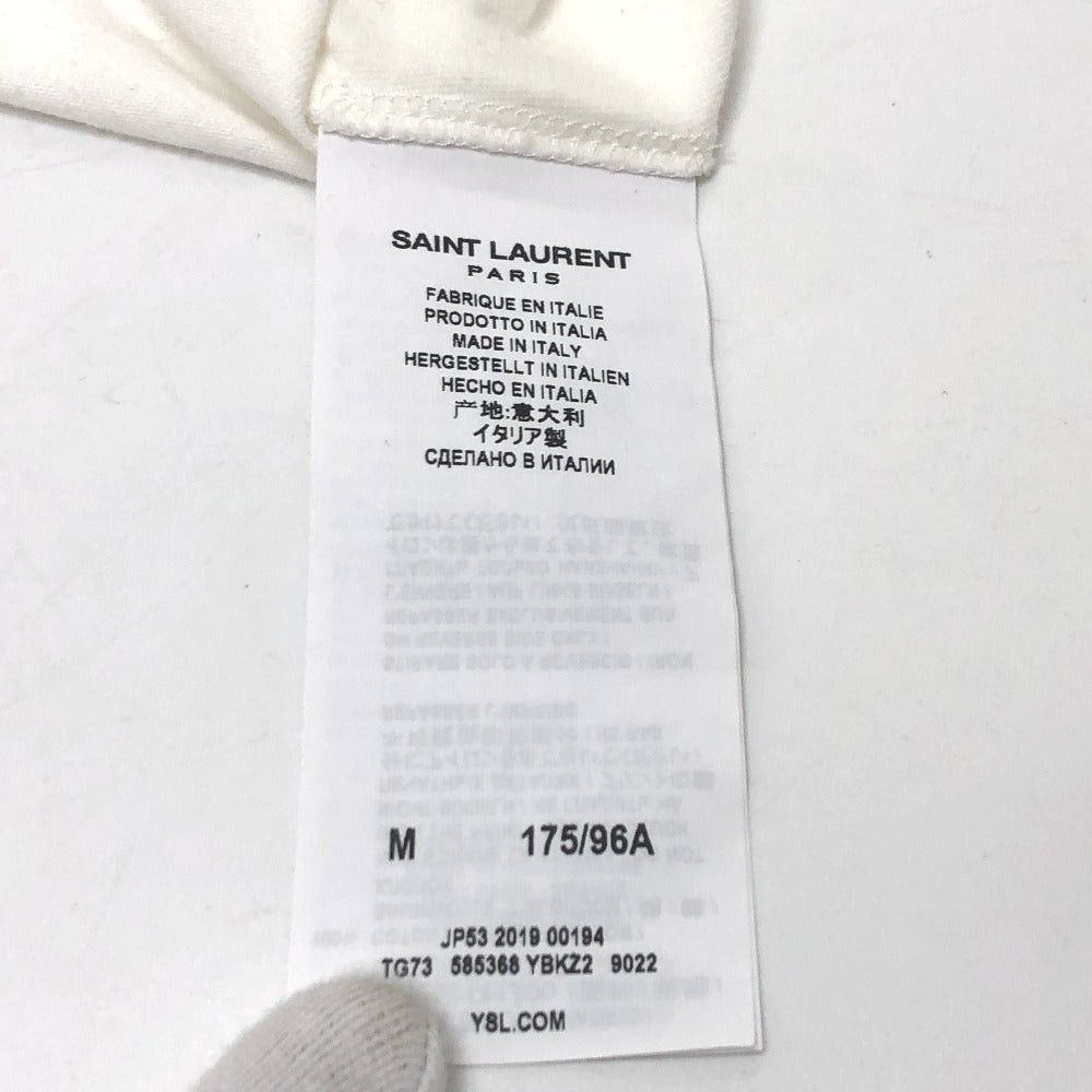 Saint Laurent Paris Saint Laurent Paris 585368 Love Print Short-Sleeved T-Shirt Cotton Men Size US M / EU 48-50 / 2 - 11 Thumbnail