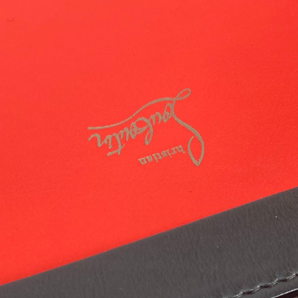 Christian Louboutin Christian Louboutin Bicolor Briefcase Pouch Logo With Straps Clutch Bag Leather Men Size ONE SIZE - 7 Thumbnail
