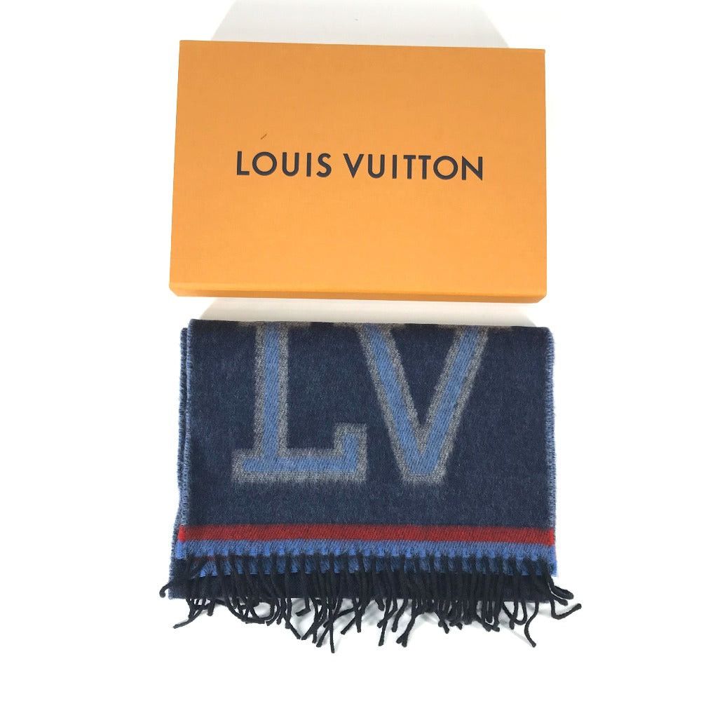 Louis Vuitton Louis Vuitton M71657 Lv Logo Shallp Athletics Fringe Scarf Wool/Cashmere Men Size ONE SIZE - 10 Thumbnail