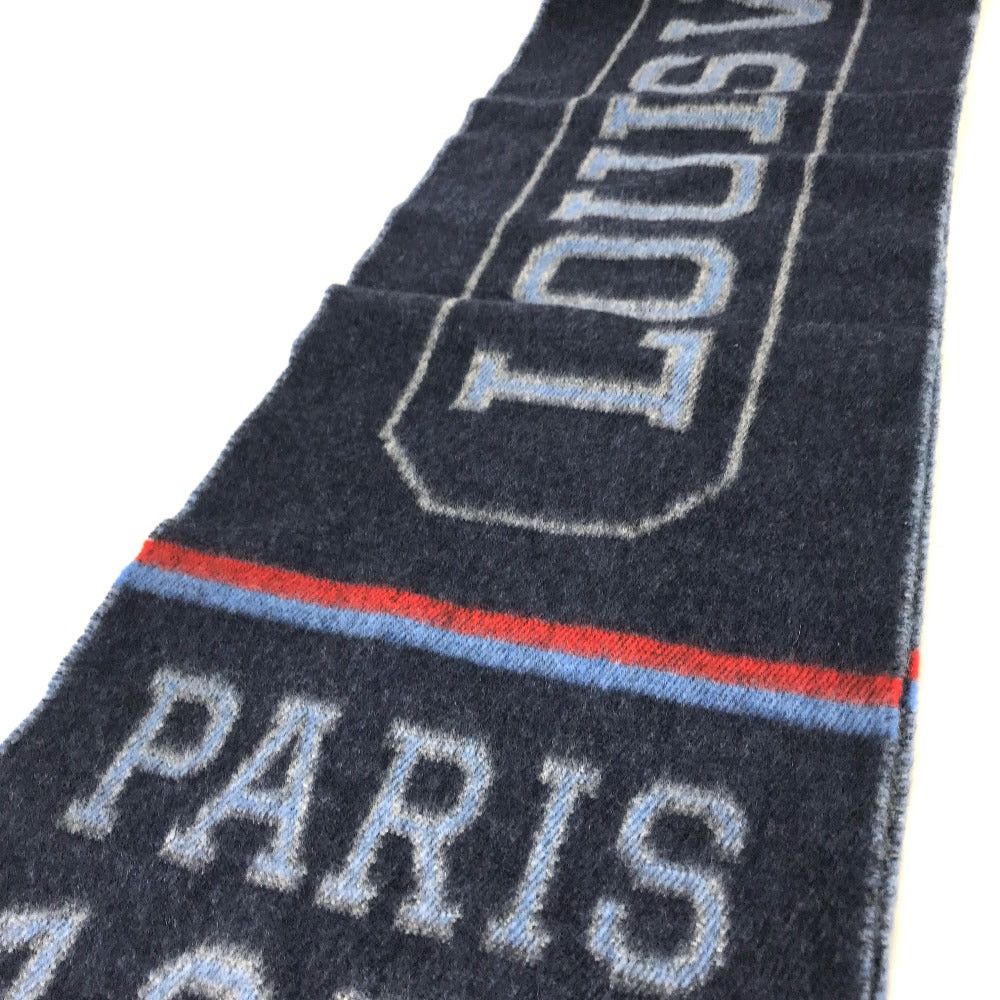 Louis Vuitton Louis Vuitton M71657 Lv Logo Shallp Athletics Fringe Scarf Wool/Cashmere Men Size ONE SIZE - 3 Thumbnail