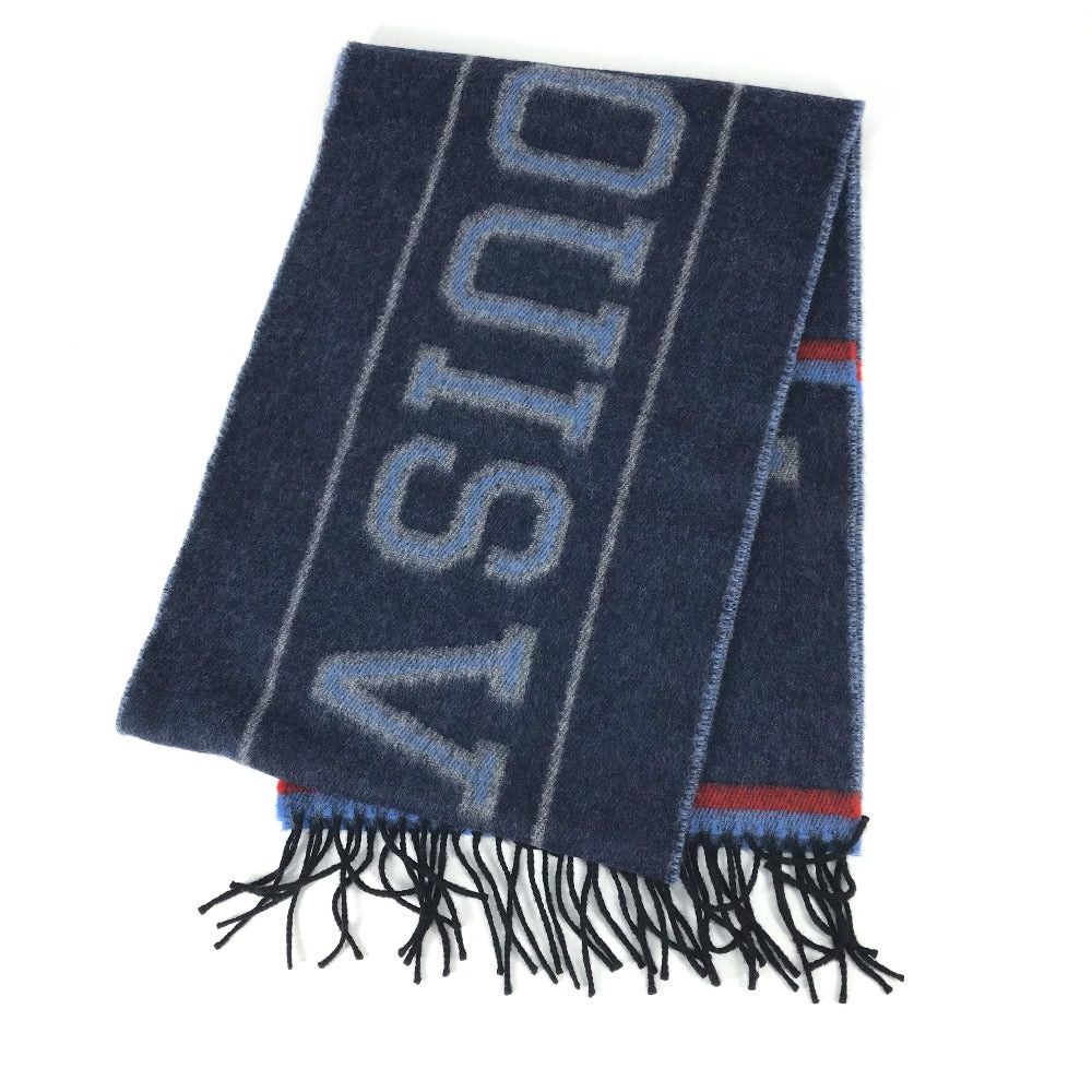 Louis Vuitton Louis Vuitton M71657 Lv Logo Shallp Athletics Fringe Scarf Wool/Cashmere Men Size ONE SIZE - 2 Thumbnail