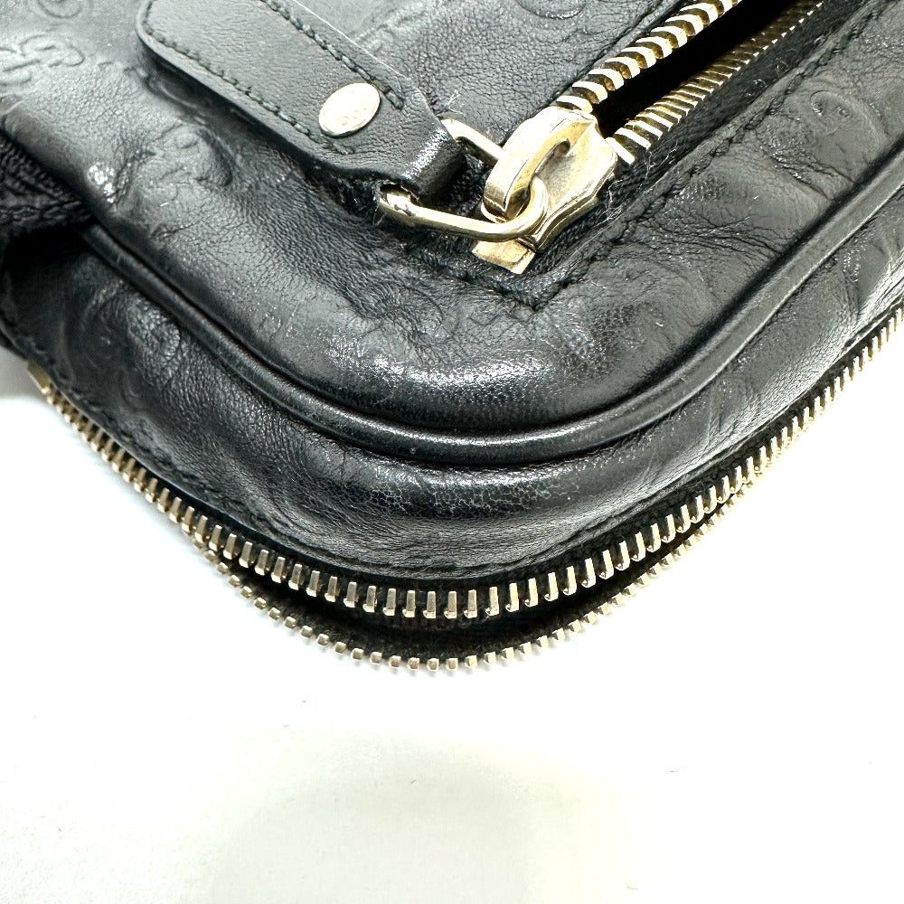 Gucci Gucci 246417 Guccissima Gg Pattern Hip Bag Waist Body Briefcase Leather Men Size ONE SIZE - 12 Thumbnail