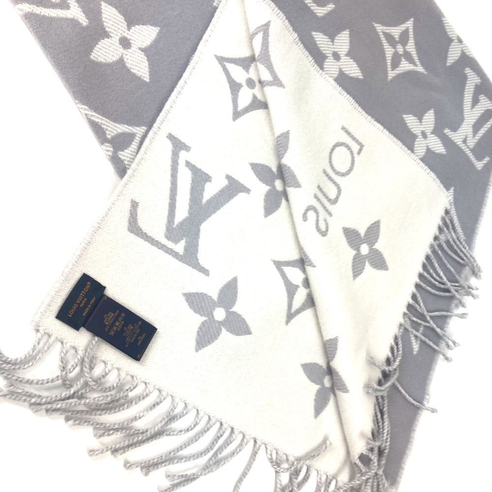 Louis Vuitton M77727 Scarf Lv Essential Fringe Wool Men