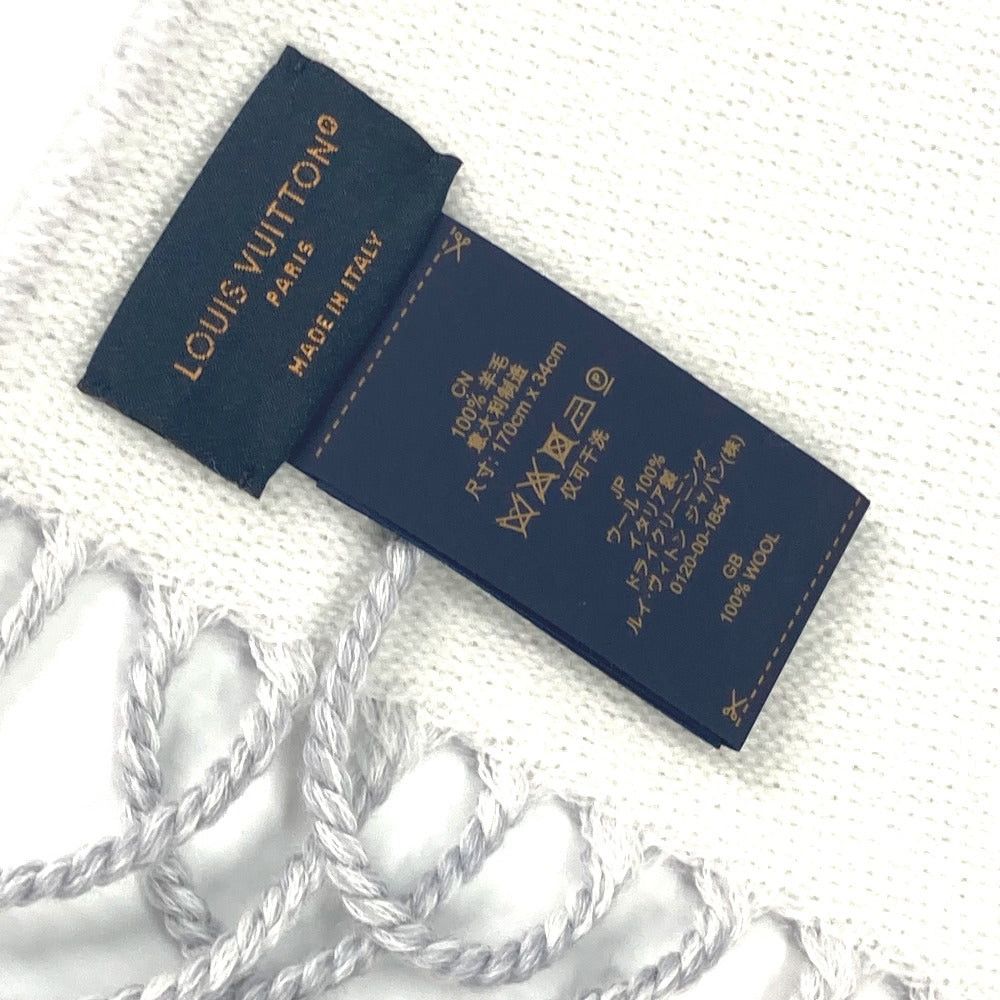 Louis Vuitton M77727 Scarf Lv Essential Fringe Wool Men