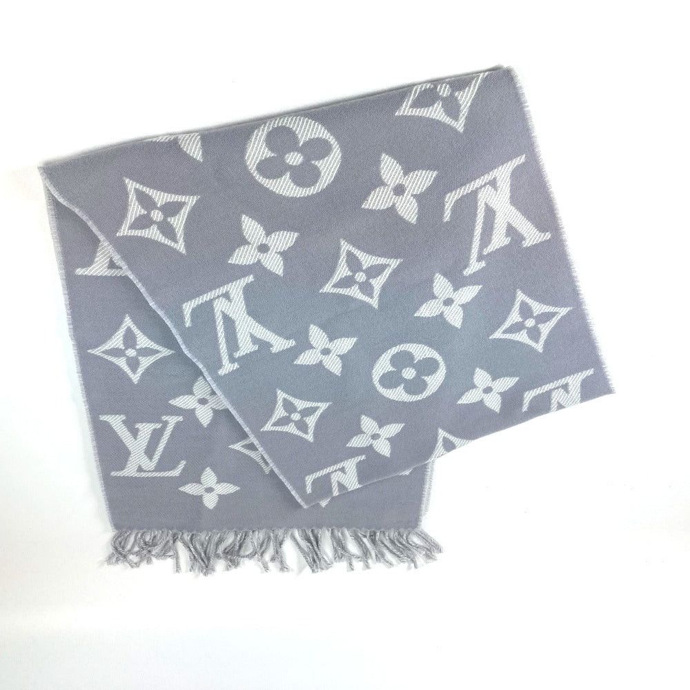 Louis Vuitton M77727 Scarf Lv Essential Fringe Wool Men