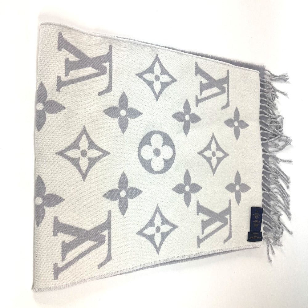 Louis Vuitton M77727 Scarf Lv Essential Fringe Wool Men
