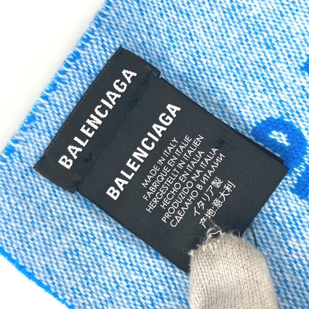 Balenciaga Balenciaga Wfp Logo Scarf Wool Men Size ONE SIZE - 6 Thumbnail